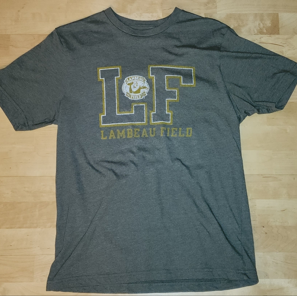 Lambeau Field Green T-Shirt Size M Green Bay Packers NFL Football
